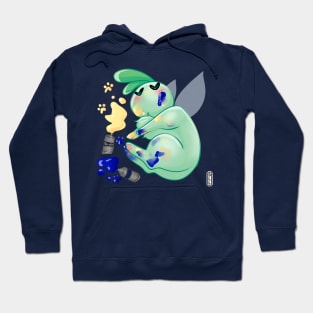 Bululu as a Painter Hoodie